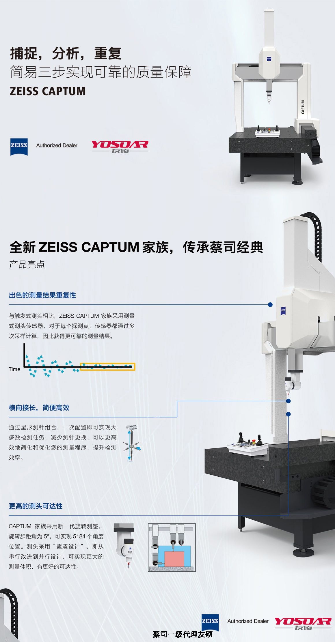 兰州蔡司兰州三坐标CAPTUM